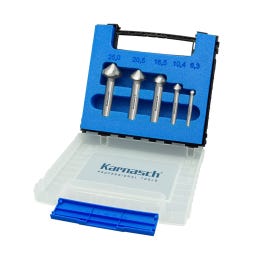 90° Uncoated HSS-XE Countersink Set - 20164 Series (Karnasch)