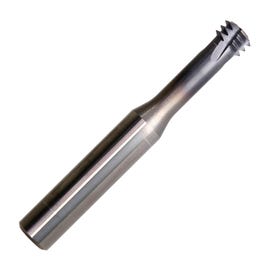 Metric 3 Tooth Internal 2xD Solid Carbide Micro Thread Mill for Hardened Steel (Cutwel Pro)