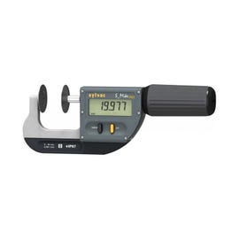 IP67 Digital Micrometer, Disc Anvils - S_Mike PRO Series (Sylvac)