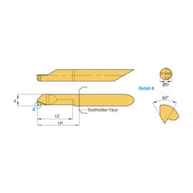 Simturn AX Metric ISO Threading Inserts (Simtek)