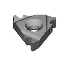 Metric ISO Internal Left Hand Vardex Thread Turning Insert, Multi-Purpose Ground VTX Grade, TiAlN Coated (Vargus)