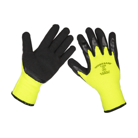 Thermal Super Grip Gloves (Sealey)