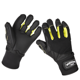Anti-Vibration Gloves - Pair (Sealey)