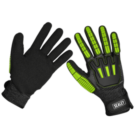 Cut & Impact Resistant Gloves - Pair (Sealey)
