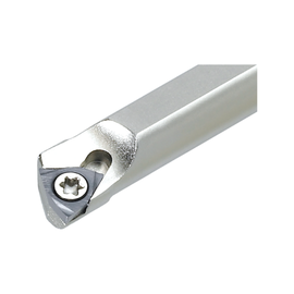 SWUBR/L Carbide Shank Through Coolant Boring Bar, for WBGT Inserts, 93° Approach, Screw On Clamp (Korloy)